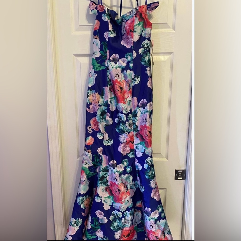 My Michelle Royal Blue Dress